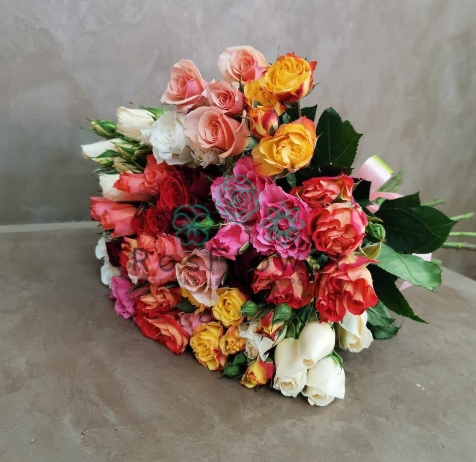 Букет цветов из: Розы в Железнодорожный Подольского района