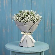 Букет цветов из:  Гипсофила в Железнодорожный Подольского района