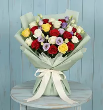 Букет цветов из:  Розы в Железнодорожный Подольского района