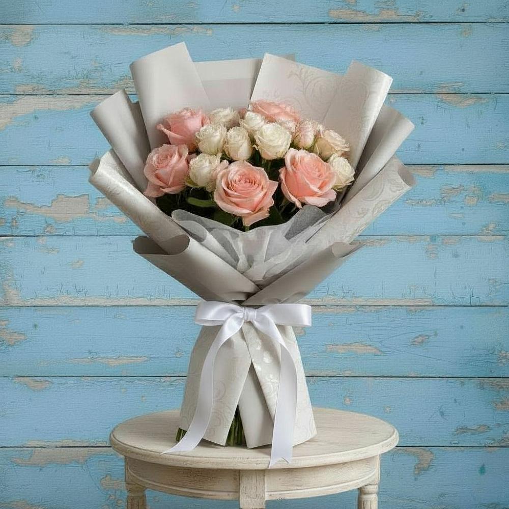 Букет цветов из: Розы в Железнодорожный Подольского района