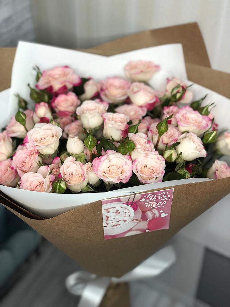 Букет теплый ветер в Железнодорожный Подольского района Букет цветов из: Розы в Железнодорожный Подольского района