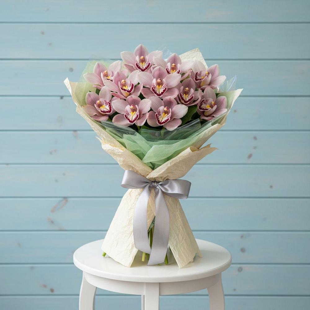 Букет цветов из: Орхидеи и Розы в Железнодорожный Подольского района