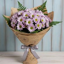 Букет соблазн в Железнодорожный Подольского района Букет цветов из:  Хризантемы в Железнодорожный Подольского района