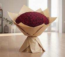 Букет 101 Красная роза в Железнодорожный Подольского района