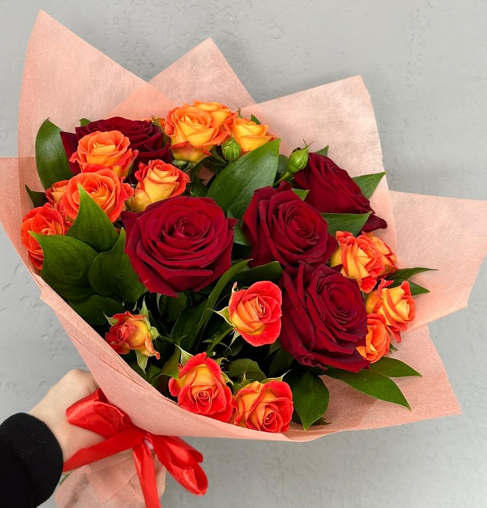 Букет любовь и восторг в Железнодорожный Подольского района Букет Любовь и восторг в Железнодорожный Подольского района