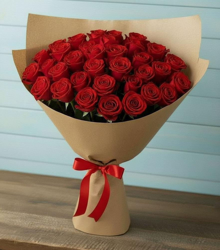 Красные розы Милано в Железнодорожный Подольского района Букет Красные розы Милано в Железнодорожный Подольского района