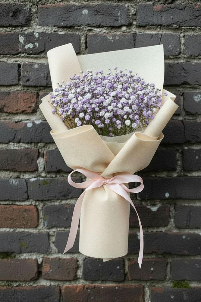 Букет цветов из: Гипсофила в Железнодорожный Подольского района