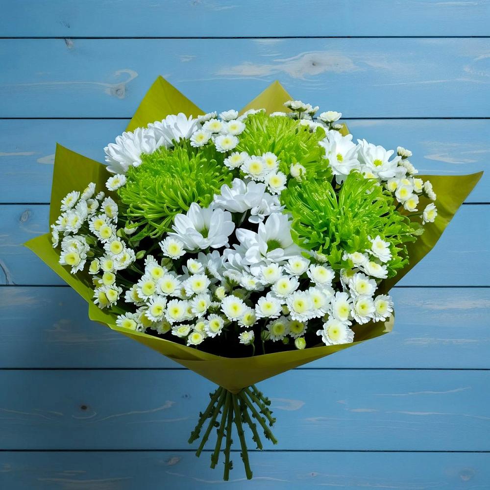Букет цветов из: Хризантемы в Железнодорожный Подольского района