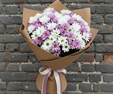 Букет грани совершенства в Железнодорожный Подольского района Букет цветов из:  Хризантемы в Железнодорожный Подольского района