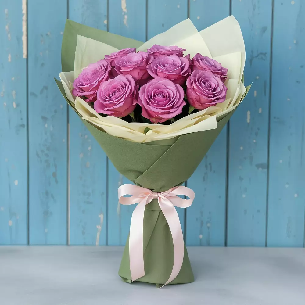 Букет Розы Фёрст Леди в Железнодорожный Подольского района