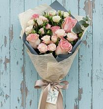 Букет цветов из:  Розы #REPLACE_PRED# Железнодорожный Подольского района
