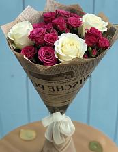 Букет Удивительный из роз в Железнодорожный Подольского района Букет цветов из:  Розы в Железнодорожный Подольского района
