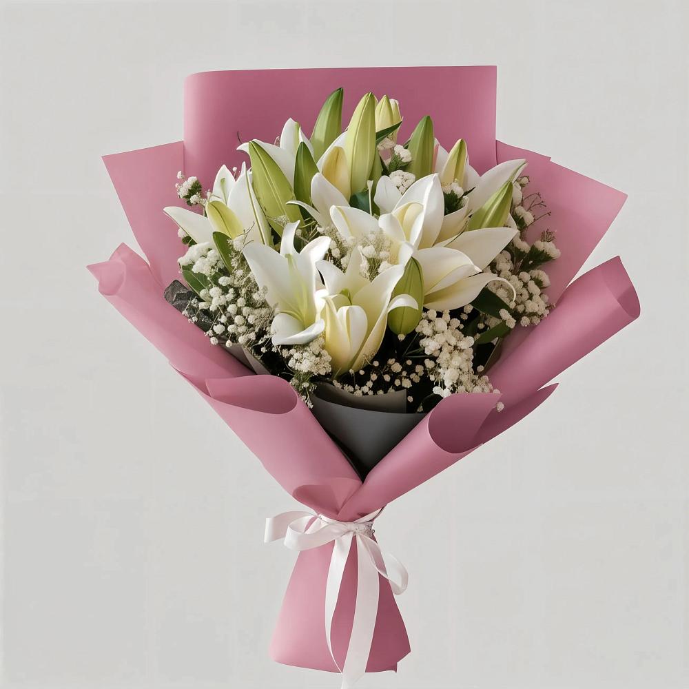 Букет цветов из: Лилии в Железнодорожный Подольского района