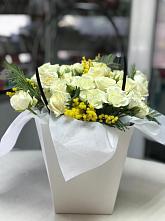 Цветочная композиция из Розы  в Железнодорожный Подольского района
