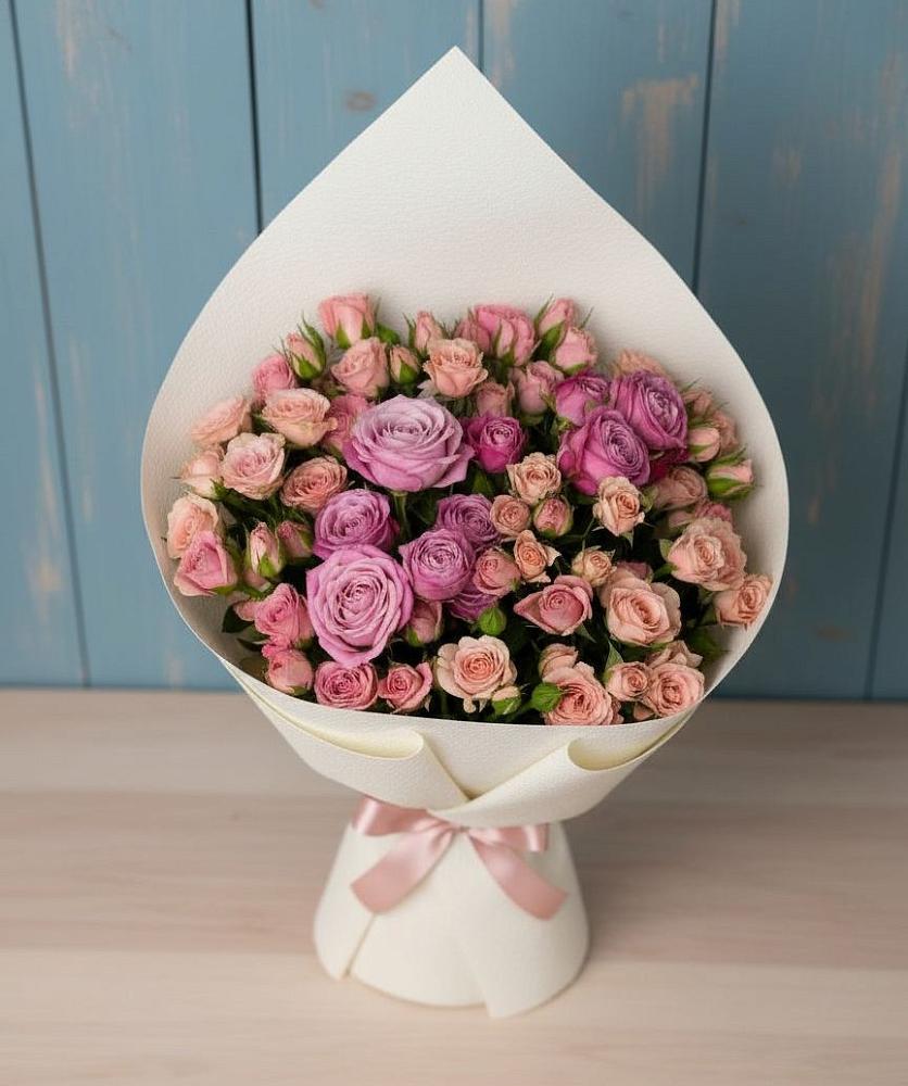 Букет цветов из: Розы в Железнодорожный Подольского района