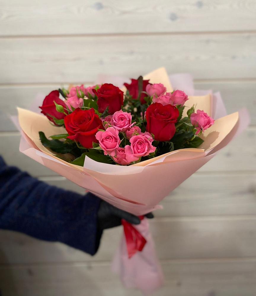 Букет тайны любви в Железнодорожный Подольского района Букет цветов из: Розы в Железнодорожный Подольского района