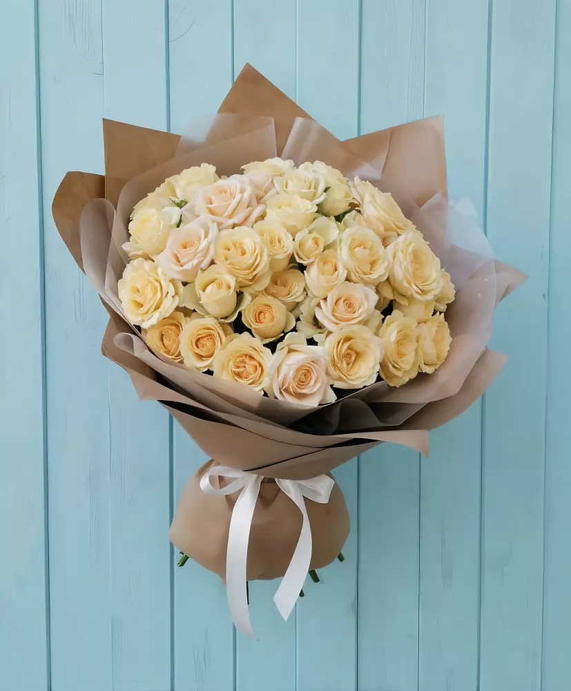 Букет Кремовое облако в Железнодорожный Подольского района