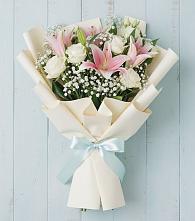 Букет цветов из:  Лилии в Железнодорожный Подольского района